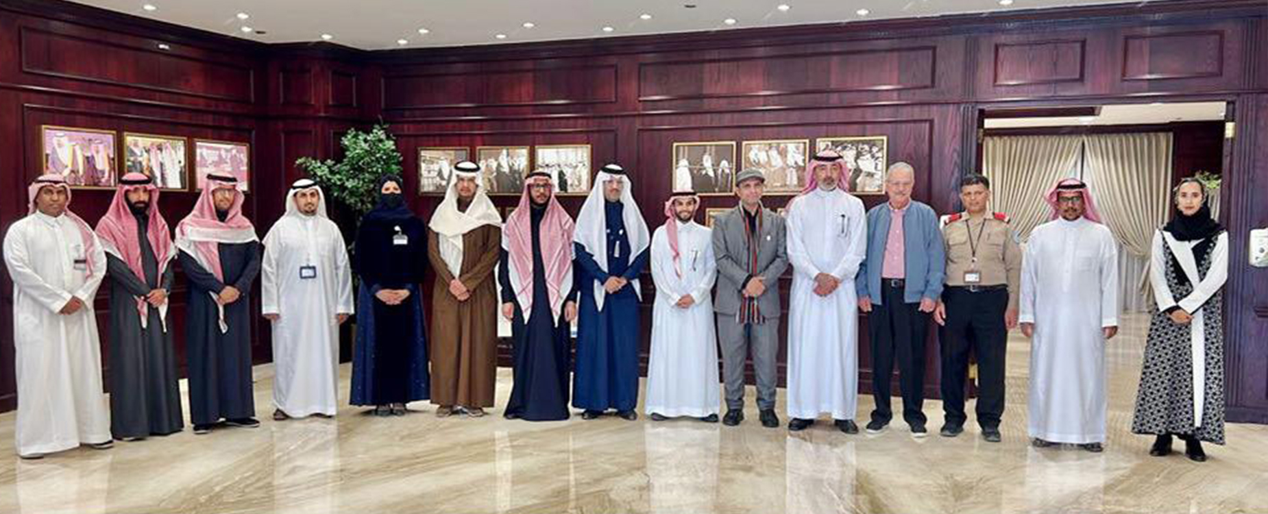صورة جماعية مع هيئة تطوير امانة مدينة الرياض